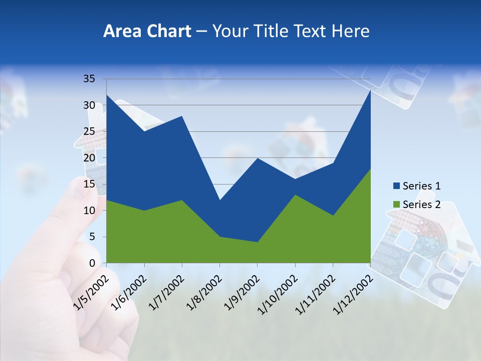 Hand Caregiver Senior PowerPoint Template