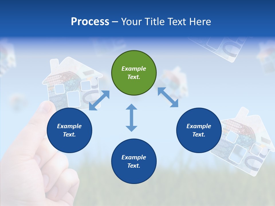 Hand Caregiver Senior PowerPoint Template