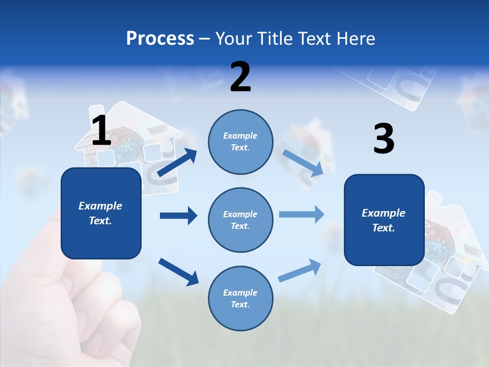 Hand Caregiver Senior PowerPoint Template