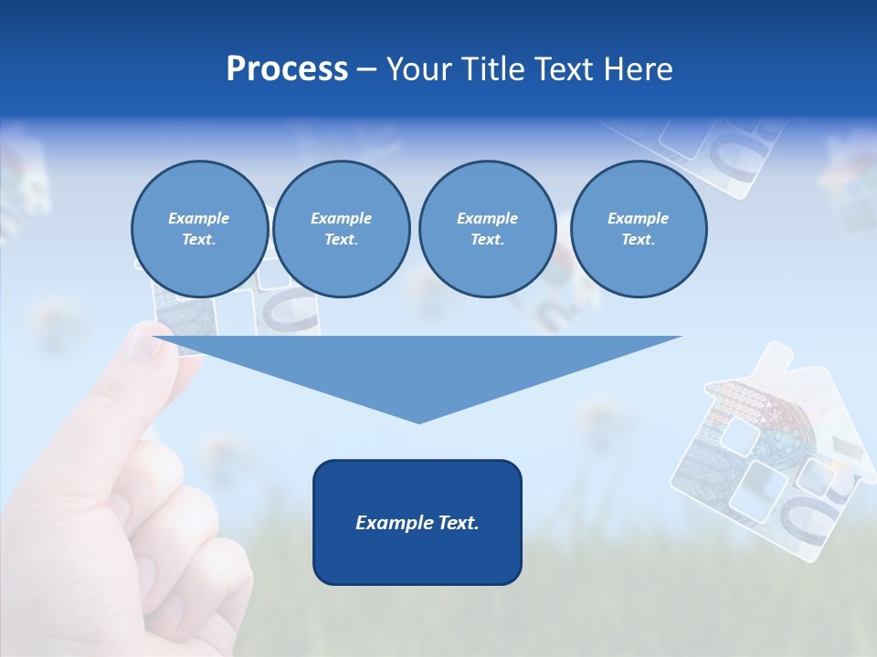Hand Caregiver Senior PowerPoint Template