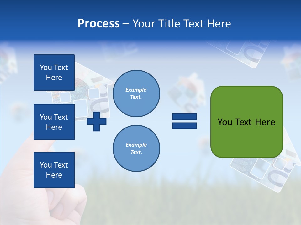Hand Caregiver Senior PowerPoint Template