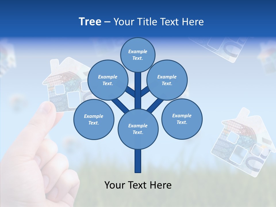 Hand Caregiver Senior PowerPoint Template