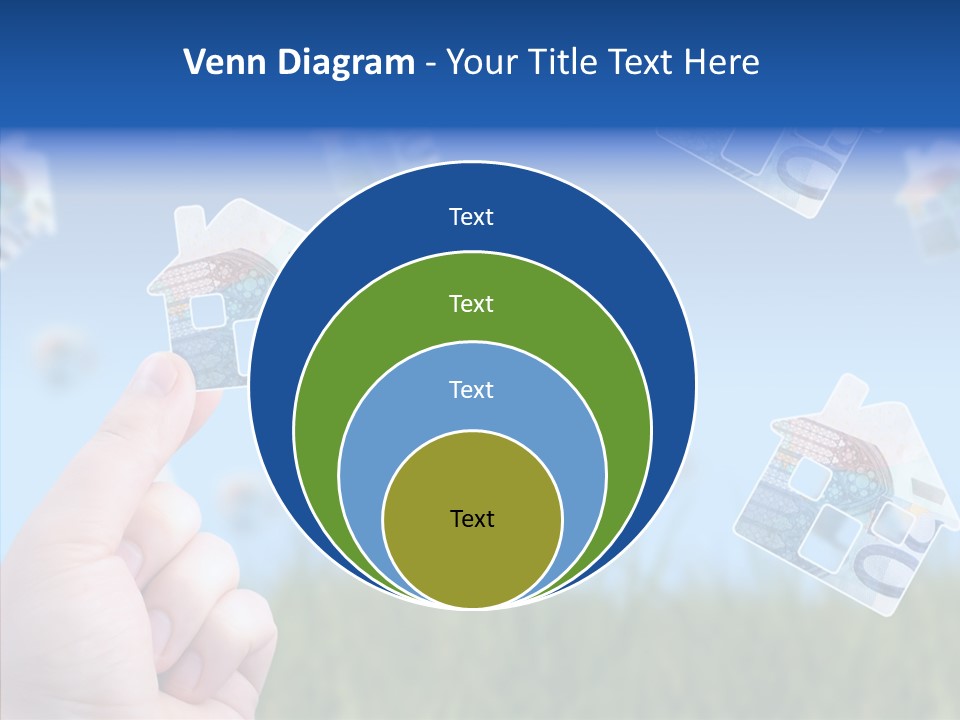 Hand Caregiver Senior PowerPoint Template