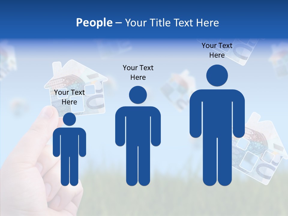 Hand Caregiver Senior PowerPoint Template