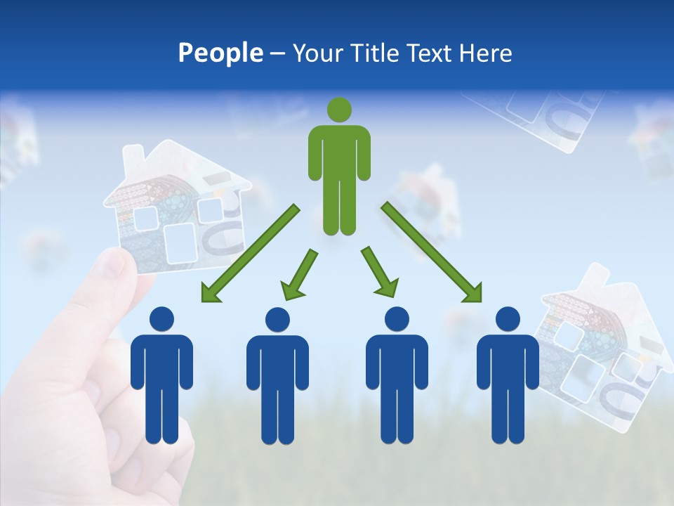 Hand Caregiver Senior PowerPoint Template