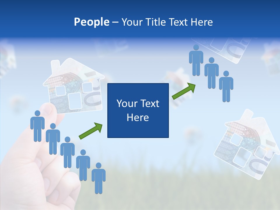 Hand Caregiver Senior PowerPoint Template