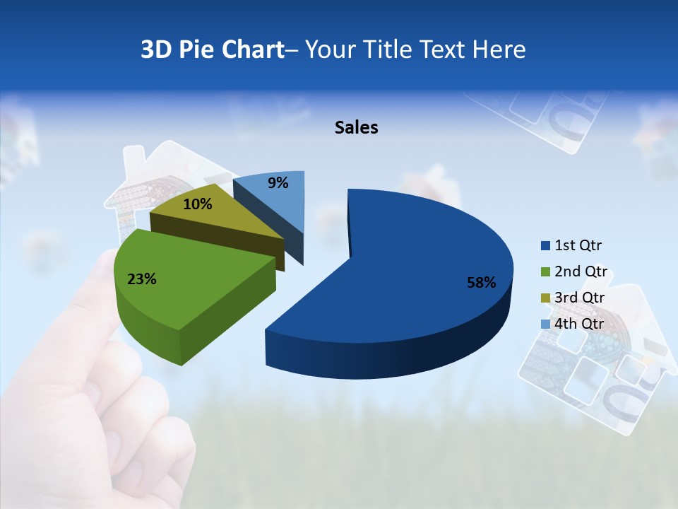 Hand Caregiver Senior PowerPoint Template