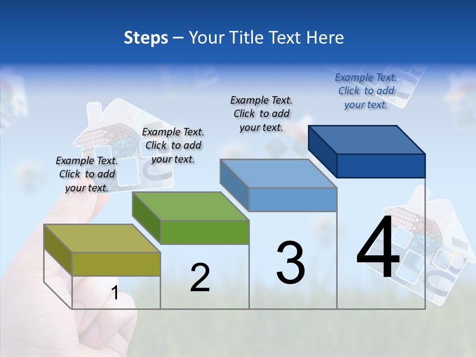 Hand Caregiver Senior PowerPoint Template