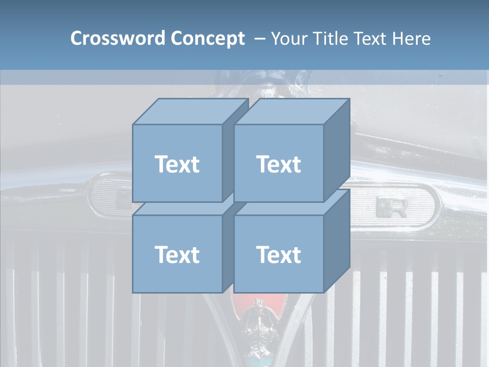 White Hand Senior PowerPoint Template