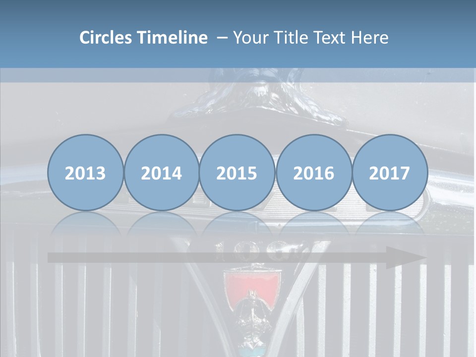 White Hand Senior PowerPoint Template