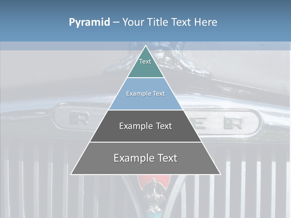 White Hand Senior PowerPoint Template