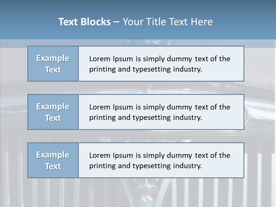 White Hand Senior PowerPoint Template