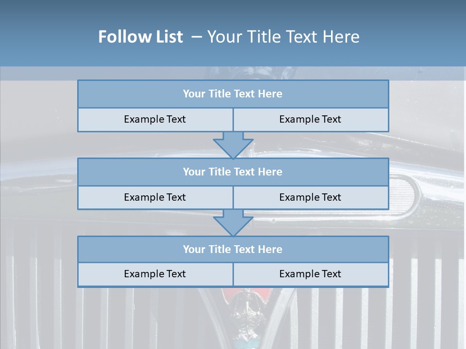 White Hand Senior PowerPoint Template