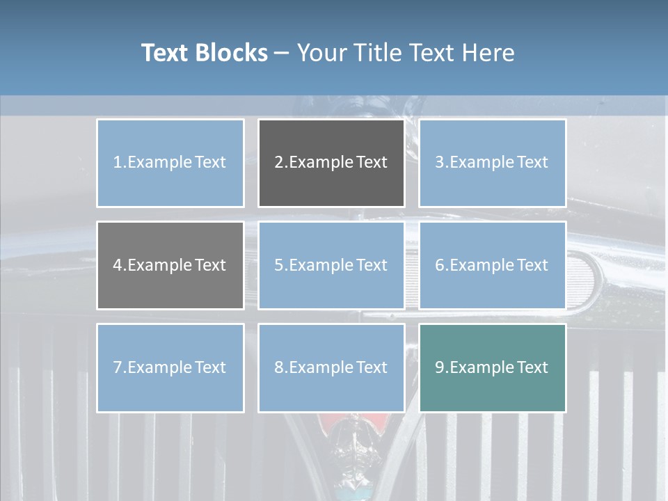 White Hand Senior PowerPoint Template