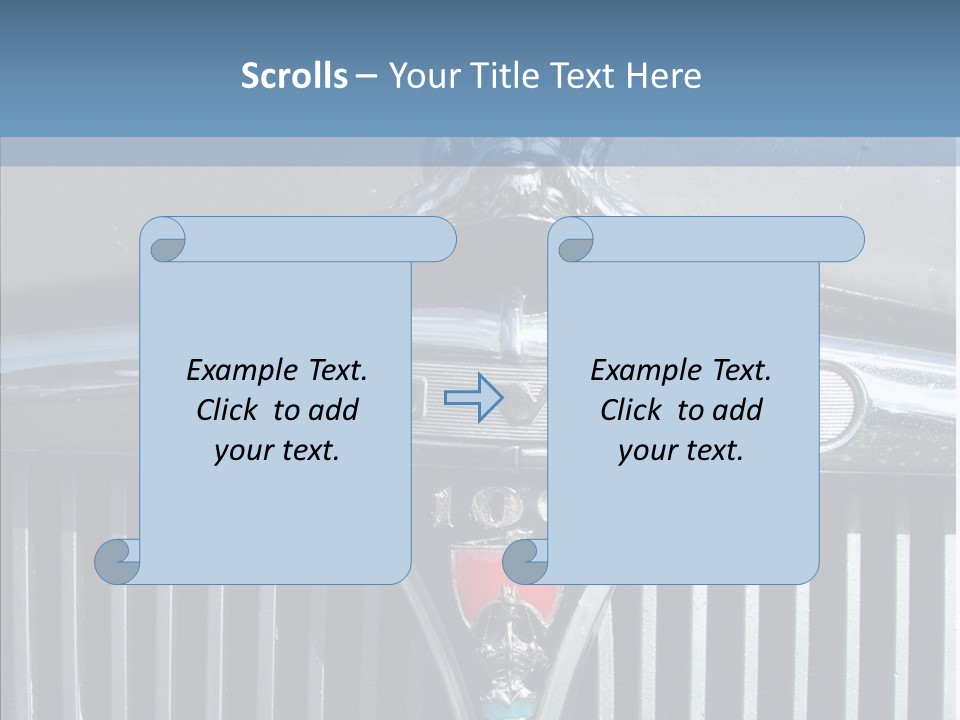 White Hand Senior PowerPoint Template