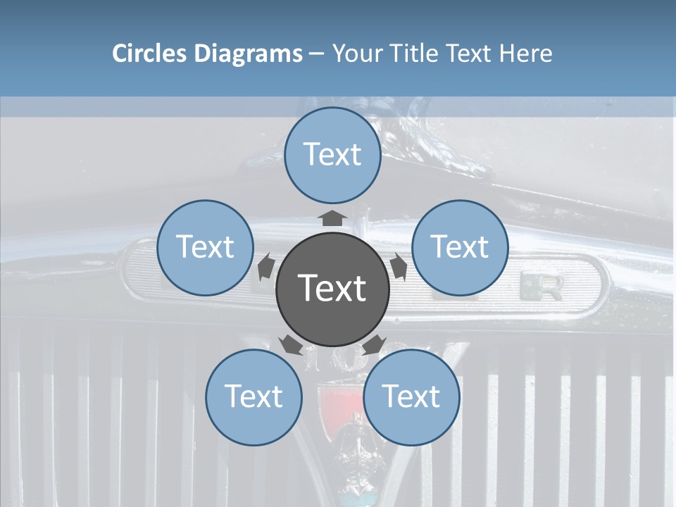 White Hand Senior PowerPoint Template