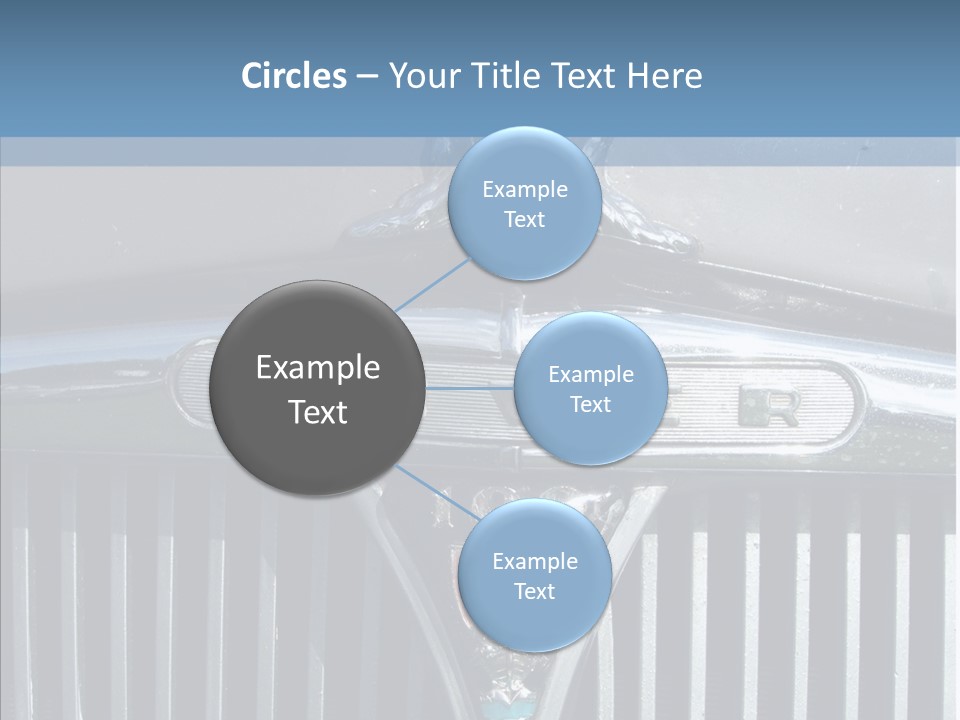 White Hand Senior PowerPoint Template