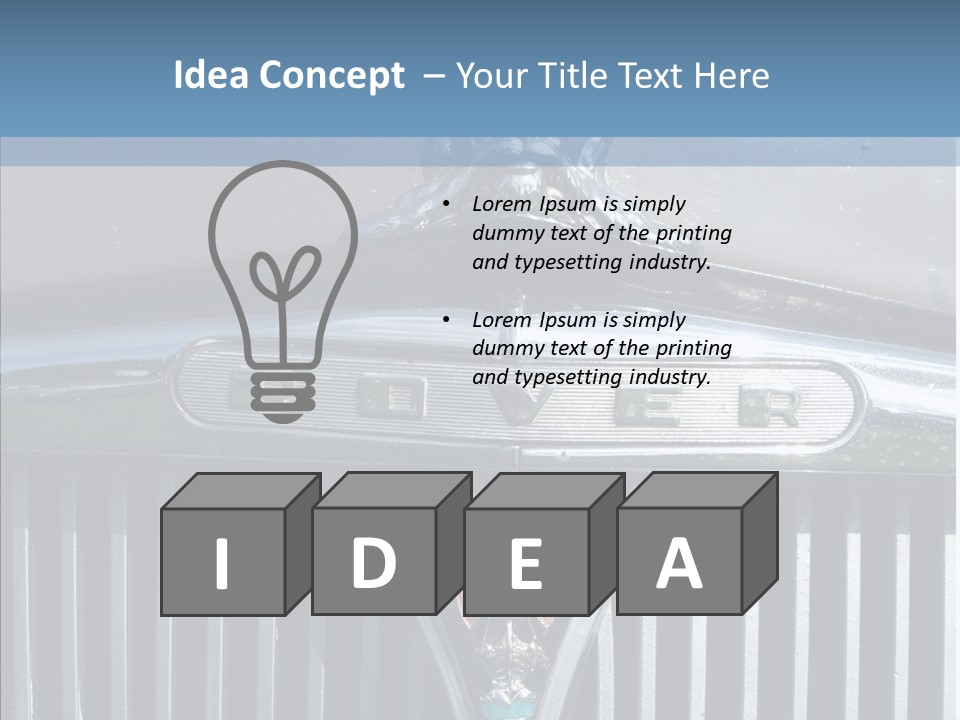 White Hand Senior PowerPoint Template