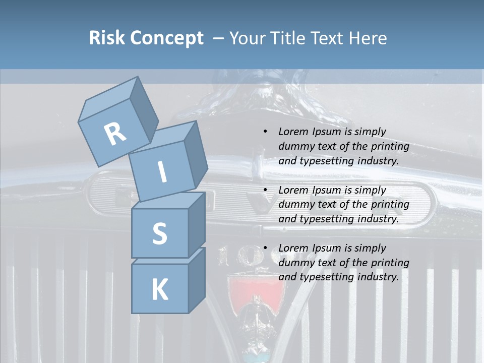 White Hand Senior PowerPoint Template