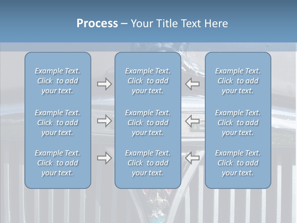 White Hand Senior PowerPoint Template