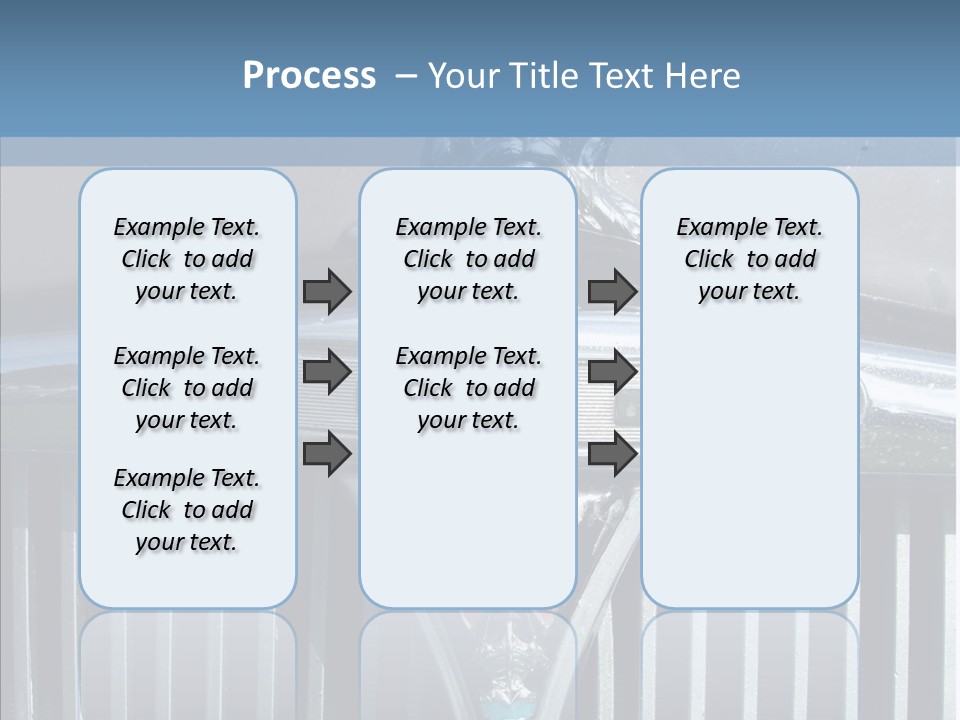White Hand Senior PowerPoint Template