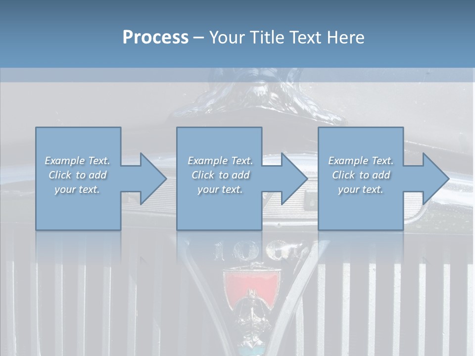 White Hand Senior PowerPoint Template