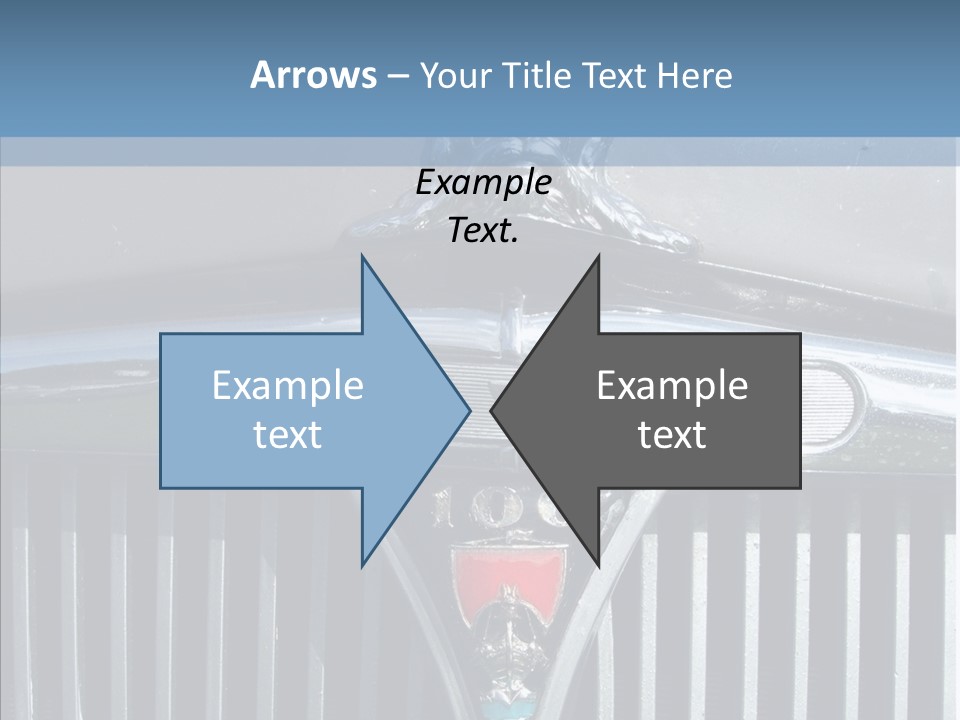 White Hand Senior PowerPoint Template