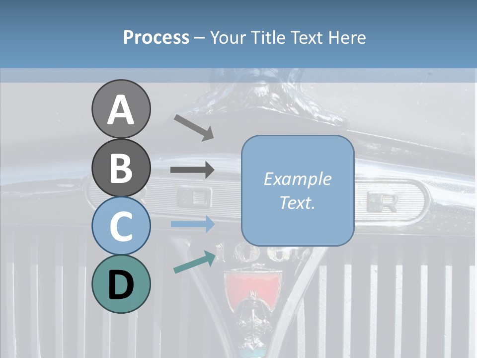 White Hand Senior PowerPoint Template