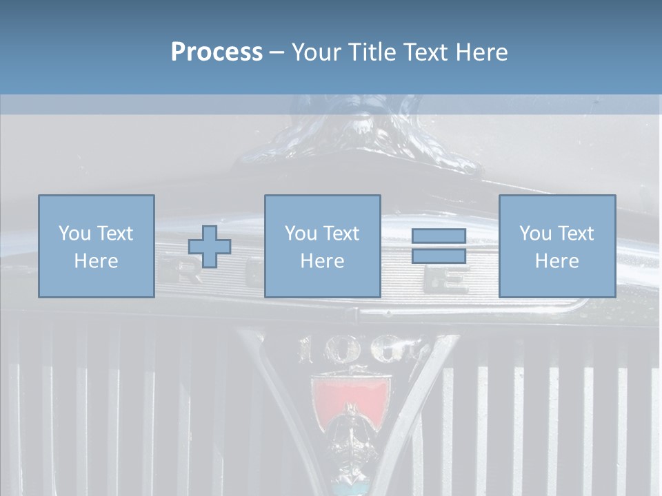 White Hand Senior PowerPoint Template