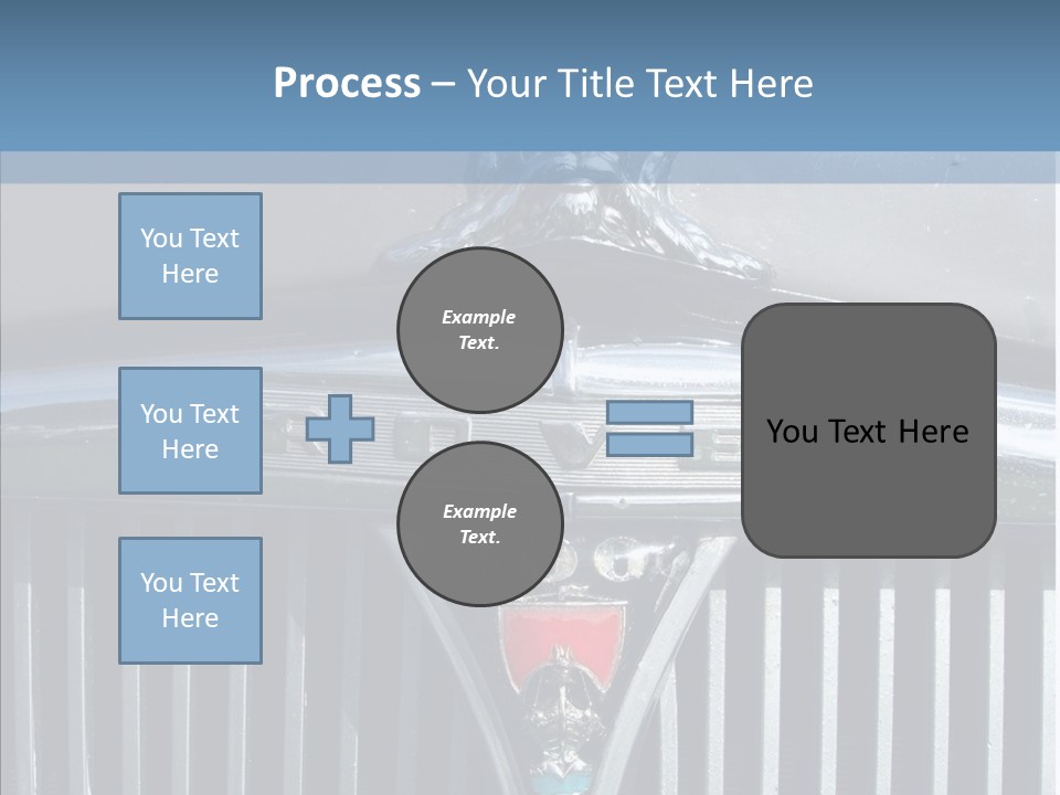 White Hand Senior PowerPoint Template