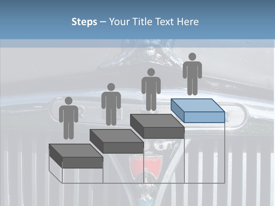 White Hand Senior PowerPoint Template