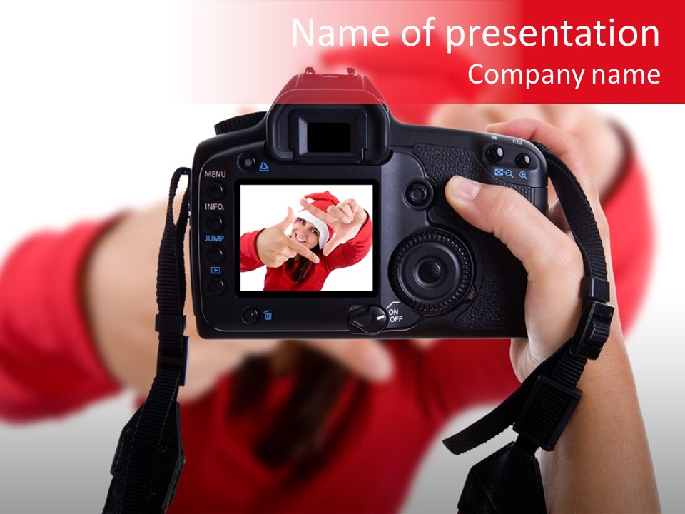 Senior  White Human PowerPoint Template