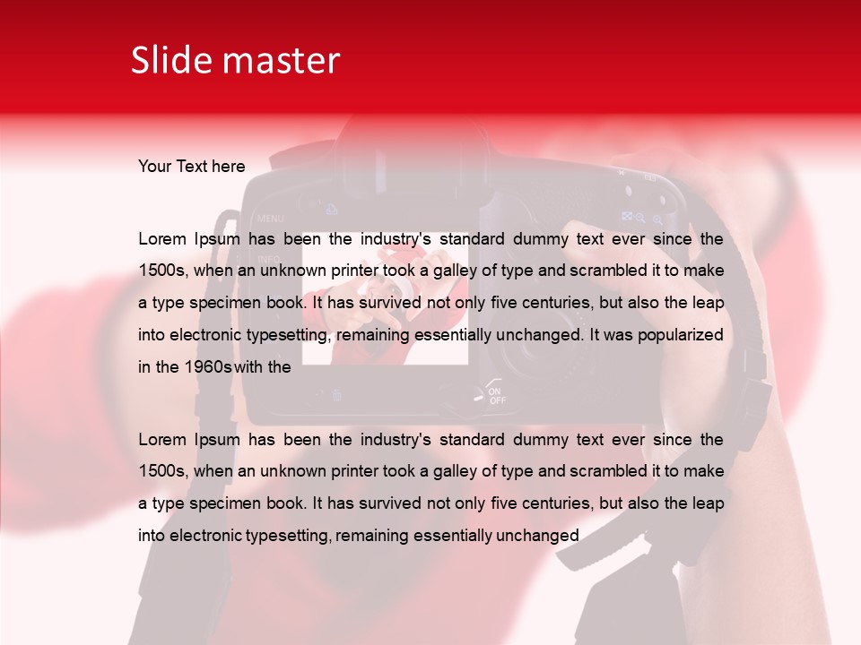 Senior  White Human PowerPoint Template