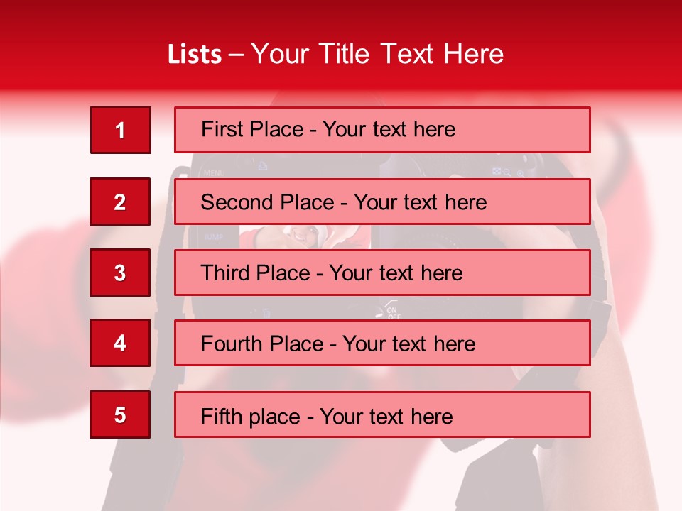 Senior  White Human PowerPoint Template