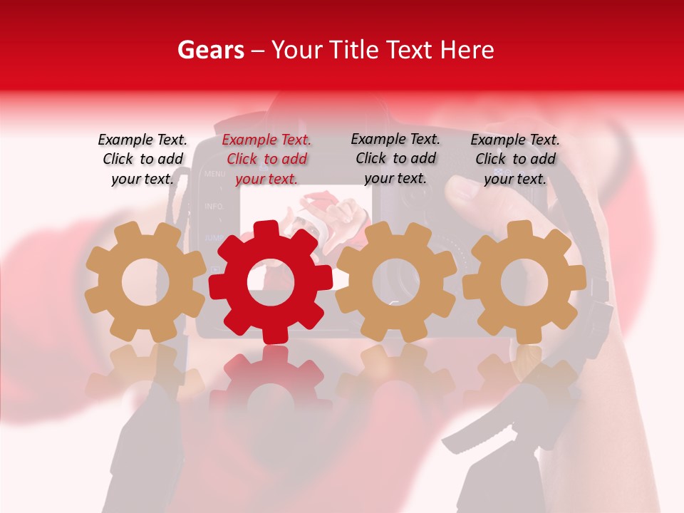 Senior  White Human PowerPoint Template