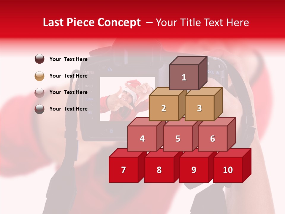 Senior  White Human PowerPoint Template