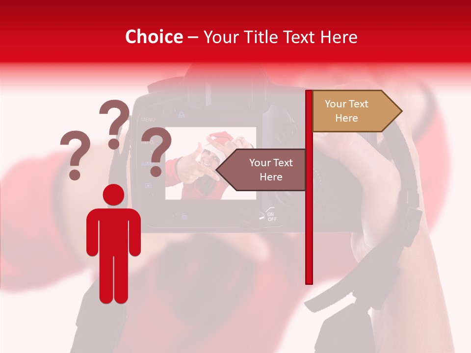 Senior  White Human PowerPoint Template