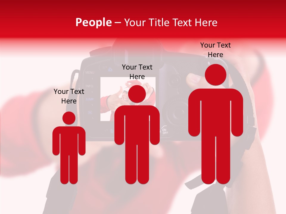 Senior  White Human PowerPoint Template