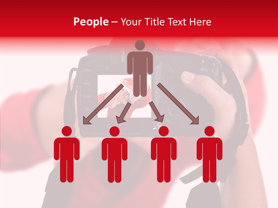 Senior  White Human PowerPoint Template