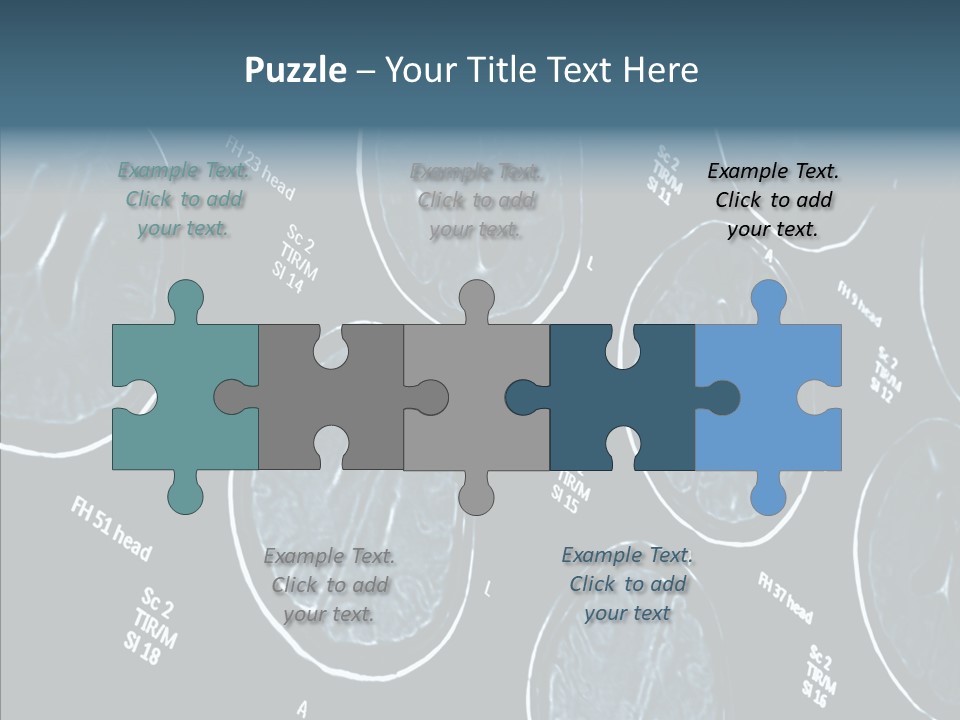 Senior  Elderly Close Up PowerPoint Template