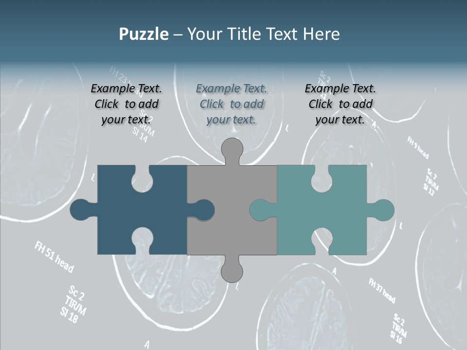 Senior  Elderly Close Up PowerPoint Template