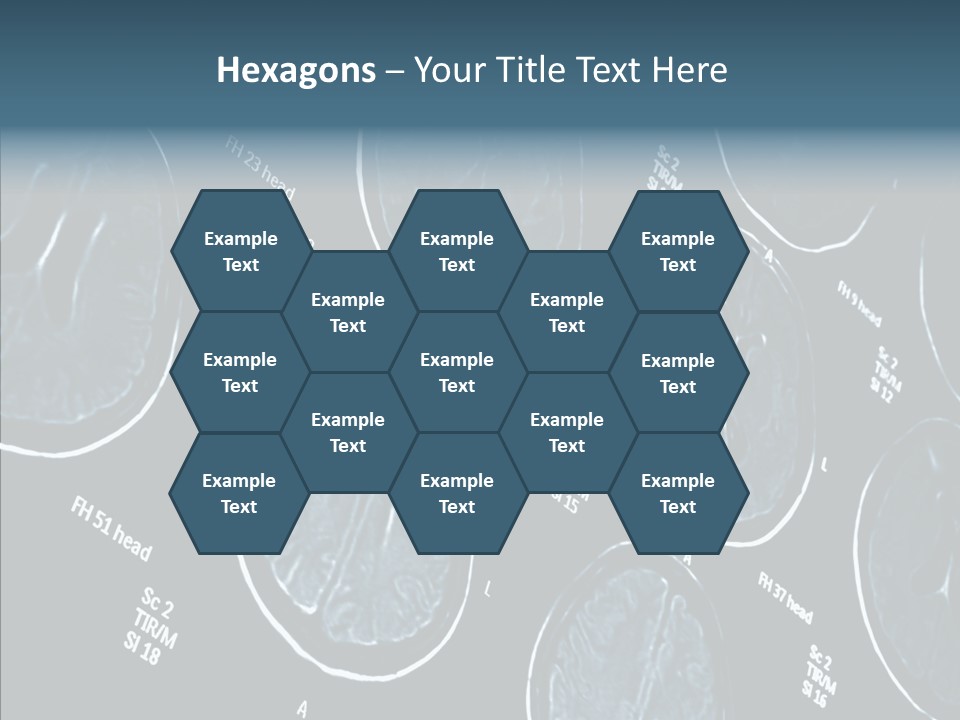 Senior  Elderly Close Up PowerPoint Template