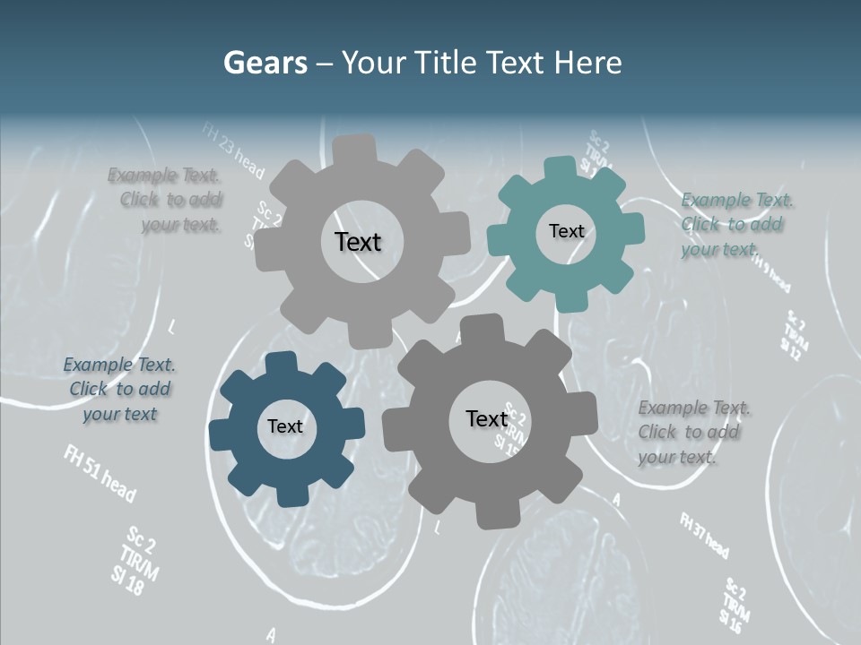 Senior  Elderly Close Up PowerPoint Template