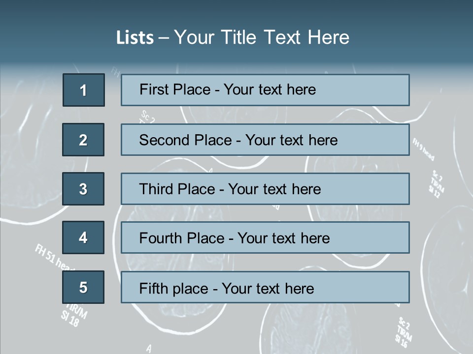 Senior  Elderly Close Up PowerPoint Template