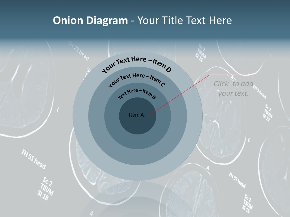 Senior  Elderly Close Up PowerPoint Template
