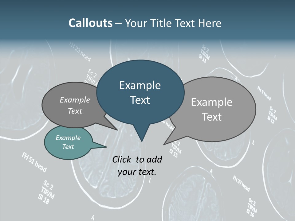 Senior  Elderly Close Up PowerPoint Template