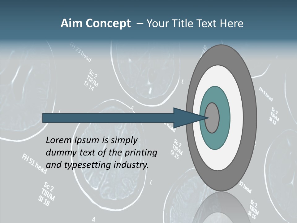 Senior  Elderly Close Up PowerPoint Template