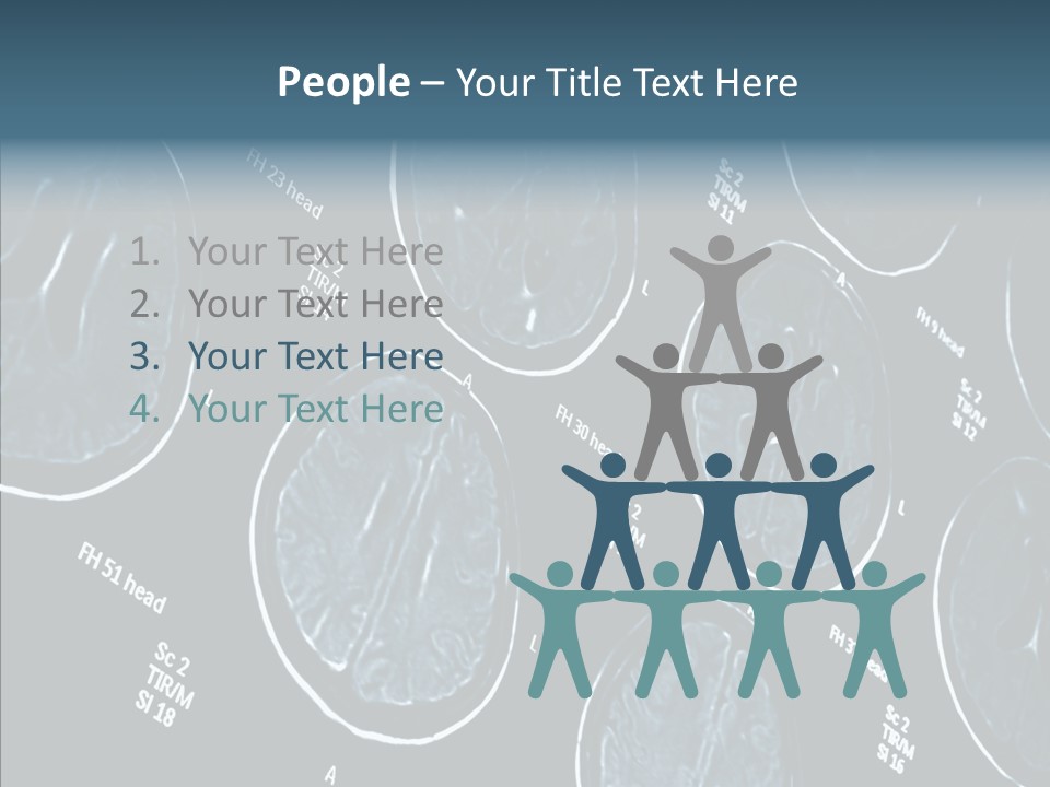 Senior  Elderly Close Up PowerPoint Template