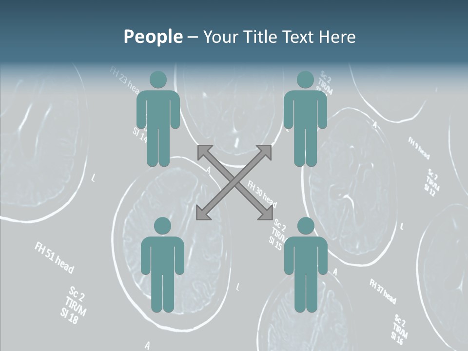 Senior  Elderly Close Up PowerPoint Template