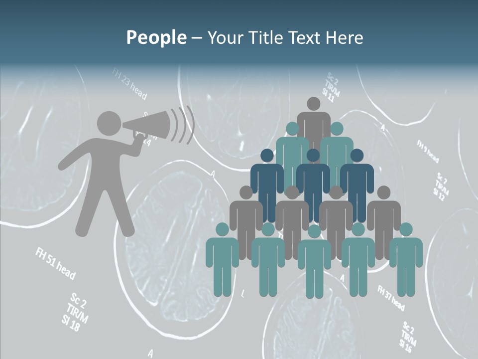 Senior  Elderly Close Up PowerPoint Template